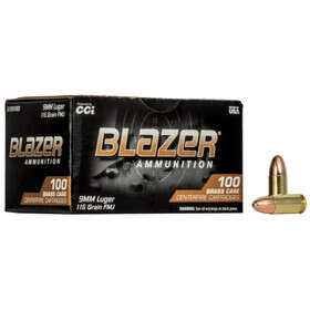 Each case of the Blazer® Brass is made from reloadable brass cartridges guaranteed to keep your shooting price minimal while performing.